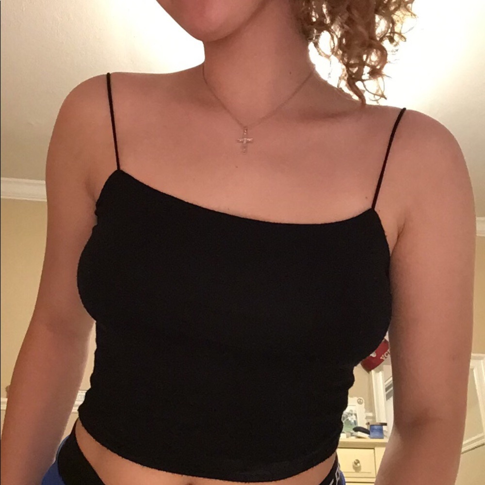 Black Crop top!
